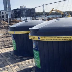 Semi-underground waste container Bee Bin