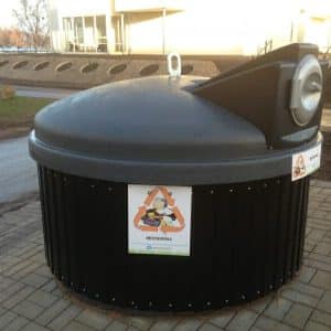 Semi-underground waste container Bee Bin