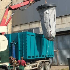 Semi-underground waste container Bee Bin