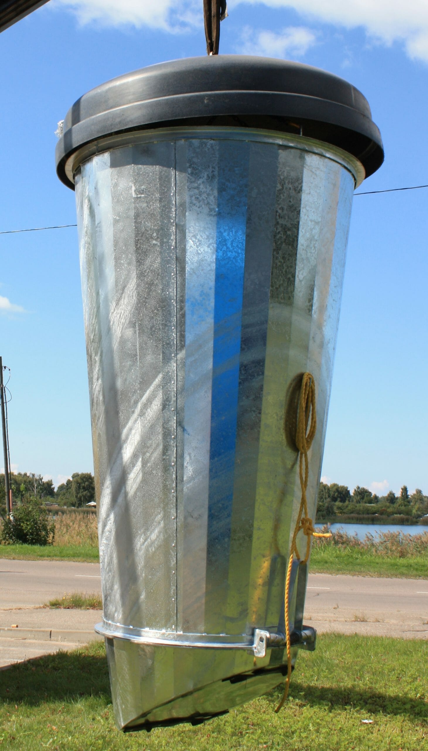 Steel bag Bee Bin semi underground containers
