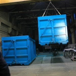 Hooklift containers