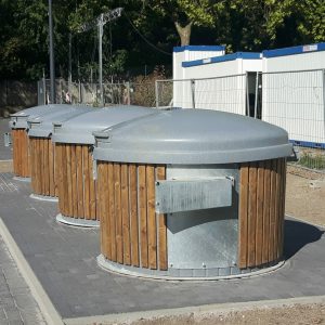 Semi-underground waste container Bee Bin