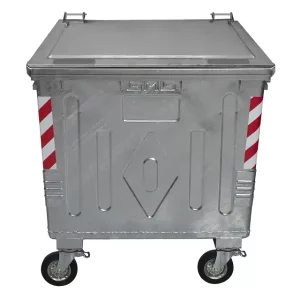 Steel Wheelie Waste Bins (GI 1100)