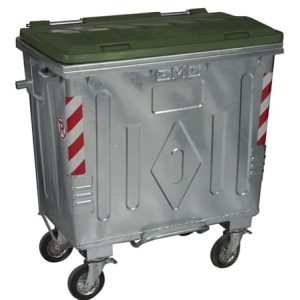 Steel Wheelie Waste Bins (GI 770)