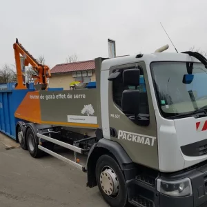 Packmat PK601 – Roll-Off Roller Compactor