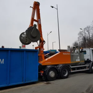 Packmat PK601 – Roll-Off Roller Compactor