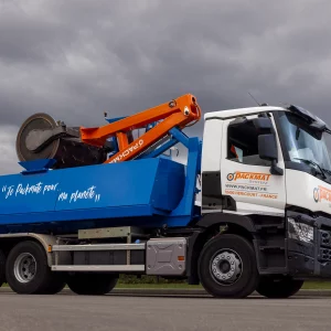 Packmat PK711 RC – Roll-Off Roller Compactor
