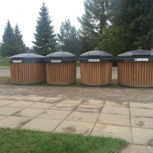Bee Bin Semi-underground waste container