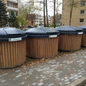 Bee Bin Semi-underground waste container