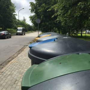 Bee Bin semi underground containers