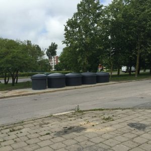 Bee Bin semi underground containers