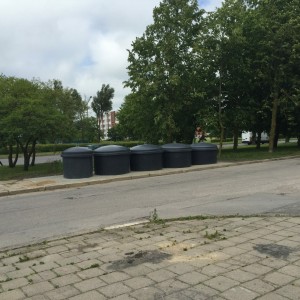 Bee Bin semi underground containers