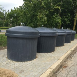 Bee Bin semi underground containers