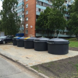 Bee Bin semi underground containers