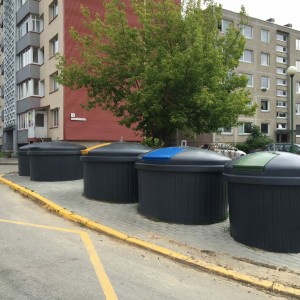 Bee Bin semi underground containers