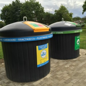Bee Bin Semi underground containers