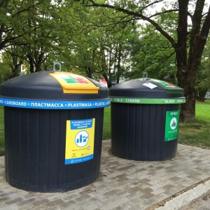 Bee Bin semi underground containers