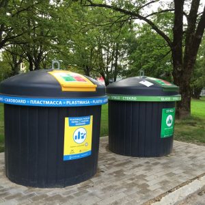 Bee Bin semi underground containers
