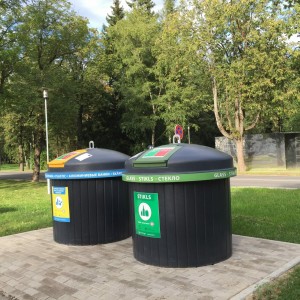Bee Bin Semi underground containers