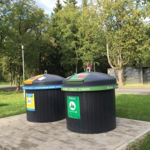 Bee Bin Semi underground containers