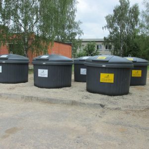Bee Bin semi underground containers