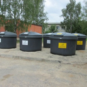 Bee Bin semi underground containers