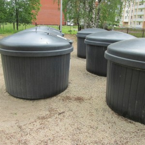 Bee Bin semi underground containers