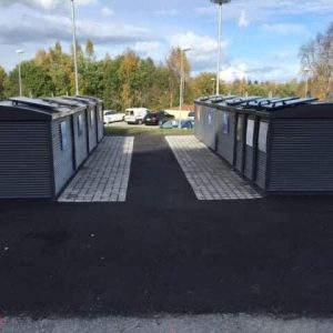 M Bin semi underground containers