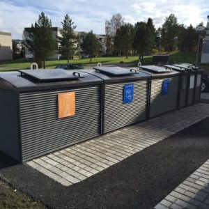 M Bin semi underground containers
