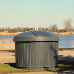 semi underground containers