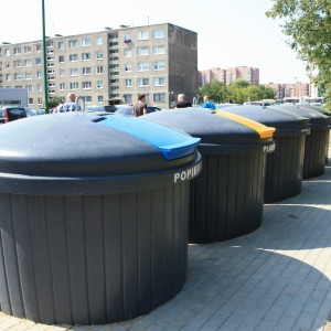 Bee Bin semi underground containers