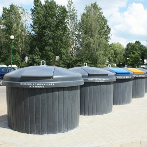 Bee Bin Semi-underground waste container