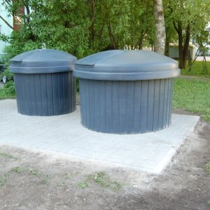 Bee Bin semi underground containers