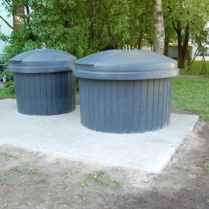 Bee Bin semi underground containers