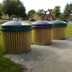 Bee Bin semi underground containers