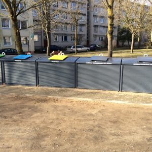 M Bin semi underground containers