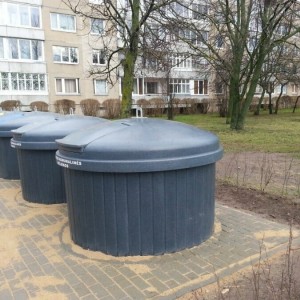 Bee Bin semi underground containers